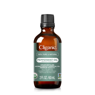 Cliganic Organic Peppermint Essential Oil - 100% Pure Natural for Aromatherapy Diffuser CliganicAu supplements