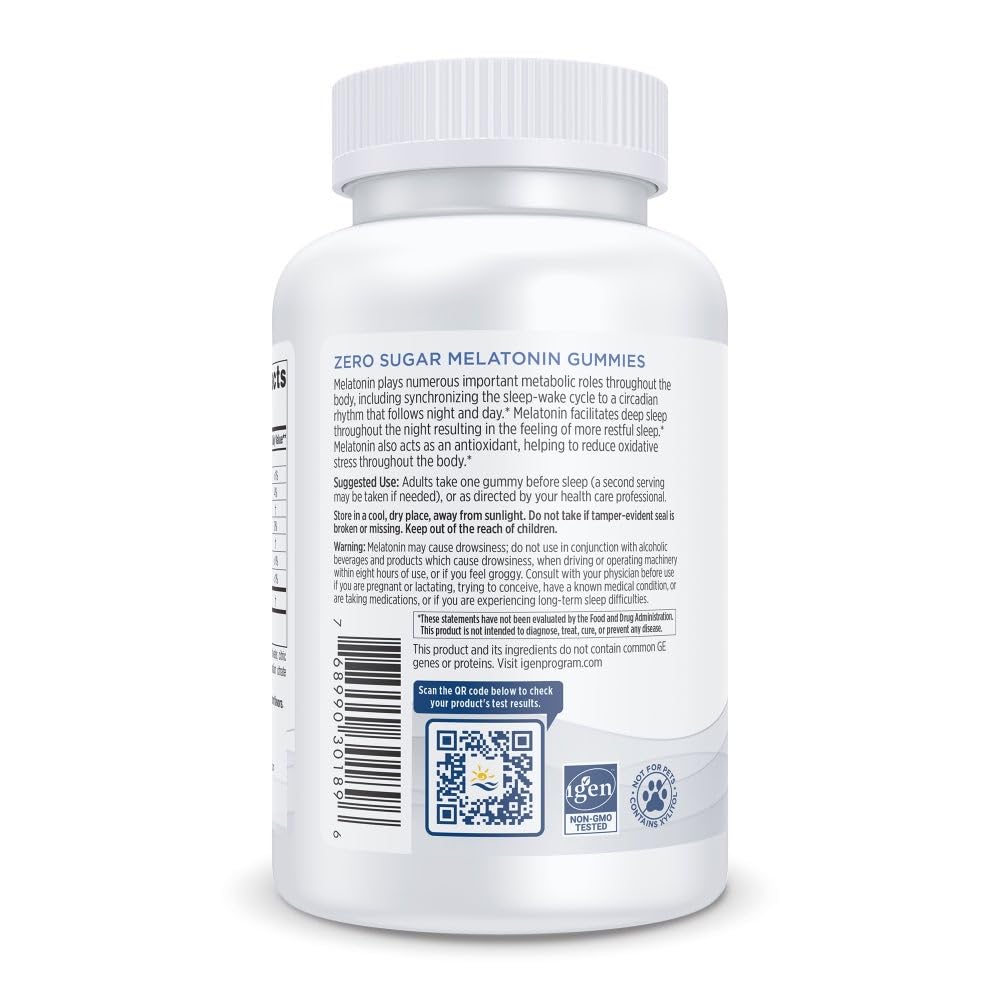 Nordic Naturals Zero Sugar Melatonin Gummies, Raspberry - 120 Gummies - 1.5 mg Melatonin - Great Taste - Restful Sleep, Antioxidant Support - Non-GMO, Vegan - 120 Servings Nordic NaturalsAu supplements