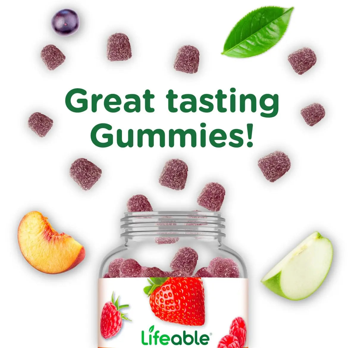 Lifeable Sugar Free Womens Multivitamin Gummy | with Iron and 18 Essential Vitamins and Minerals | Great Tasting Multivitamin LifeableAu supplements