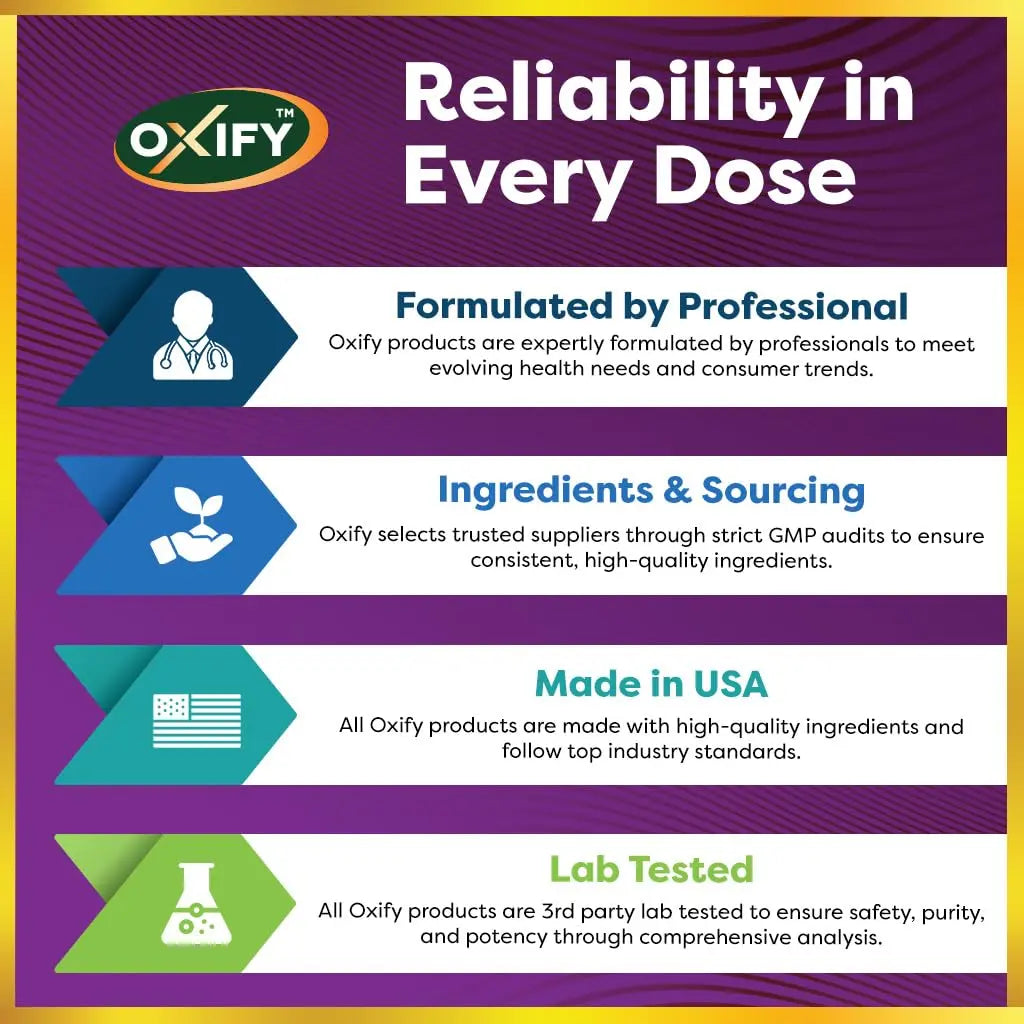 Oxify D-Mannose 1500 mg | 120 Tablets | Gluten-Free, Non-GMO | Supplement Made in USA OxifyAu supplements