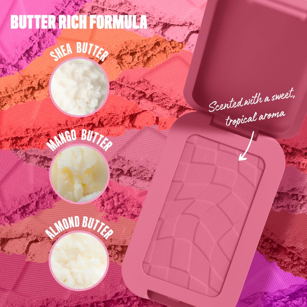 NYX PROFESSIONAL MAKEUP Buttermelt Powder Blush, Fade and Transfer-Resistant Blush, Up to 12HR Make Up Wear, Vegan Formula - For The Butta NYX PROFESSIONAL MAKEUPAu supplements
