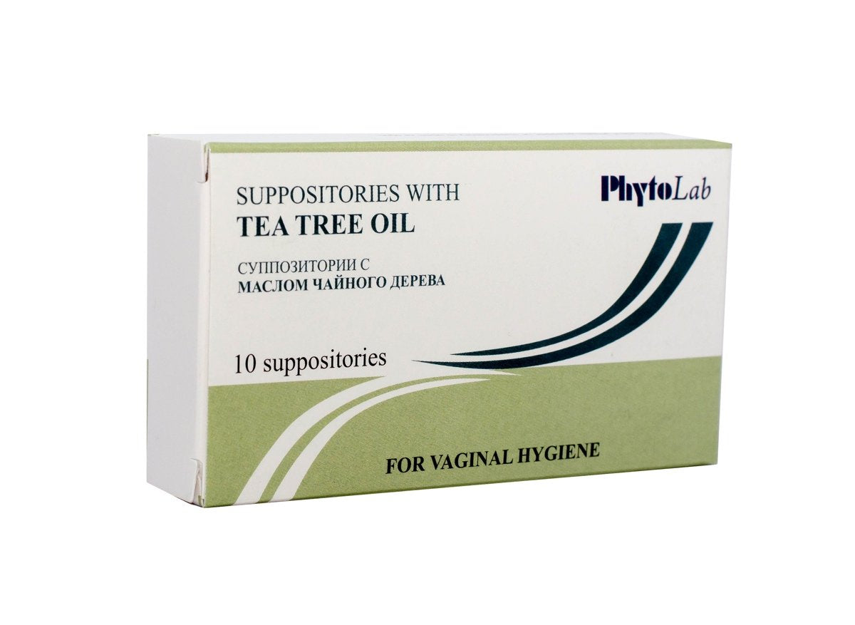 Suppositories with Tea Tree Oil (10 pcs) by PhytoLab My StoreAu supplements
