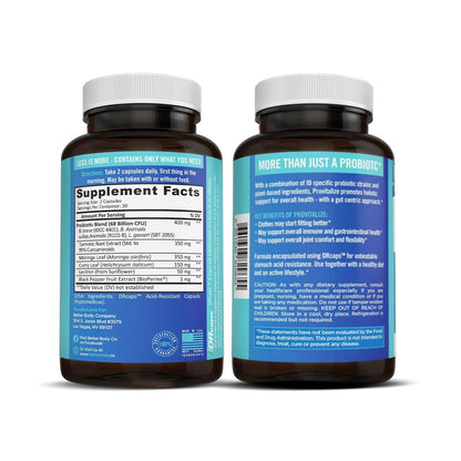 Better Body Co. Provitalize | Probiotics for Women - 60 Caps Better Body Co.US supplements