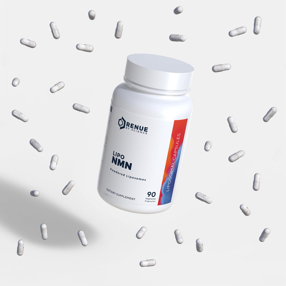 Renue By Science NMN Supplement | 90 Liposomal NMN Capsules - 250mg NMN Nicotinamide Mononucleotide per Serving | Bioavailable Formula for Increased Absorption | Manufactured in The USA Renue By ScienceUS supplements