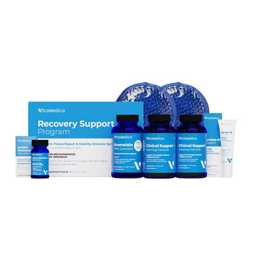 VitaMedica | Ultimate Recovery Bundle | Surgery Prep | Wound Healing | Supplements | Arnica K Oxide Cream | Hot Cold Packs | 30 Day Supply | Arnica Montana | Bromelain | Vitamin A | B Complex VitaMedicaAu supplements