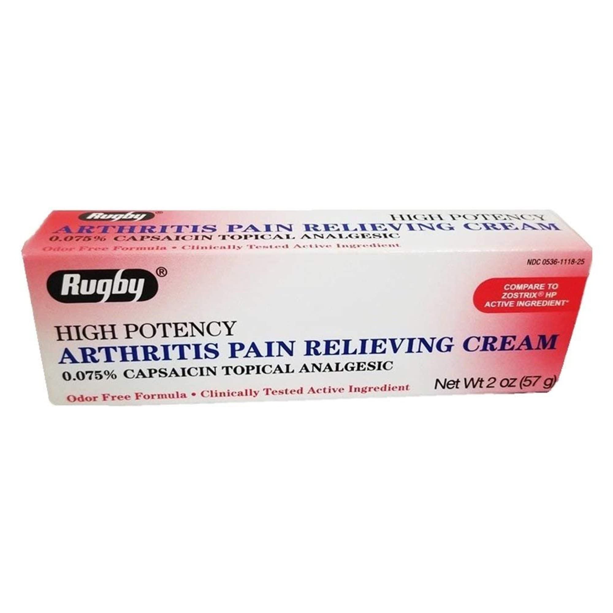 Rugby High Potency Arthritis Pain Relieving Cream, 2 oz Each (Pack of 6) Aus HealthcareAu supplements