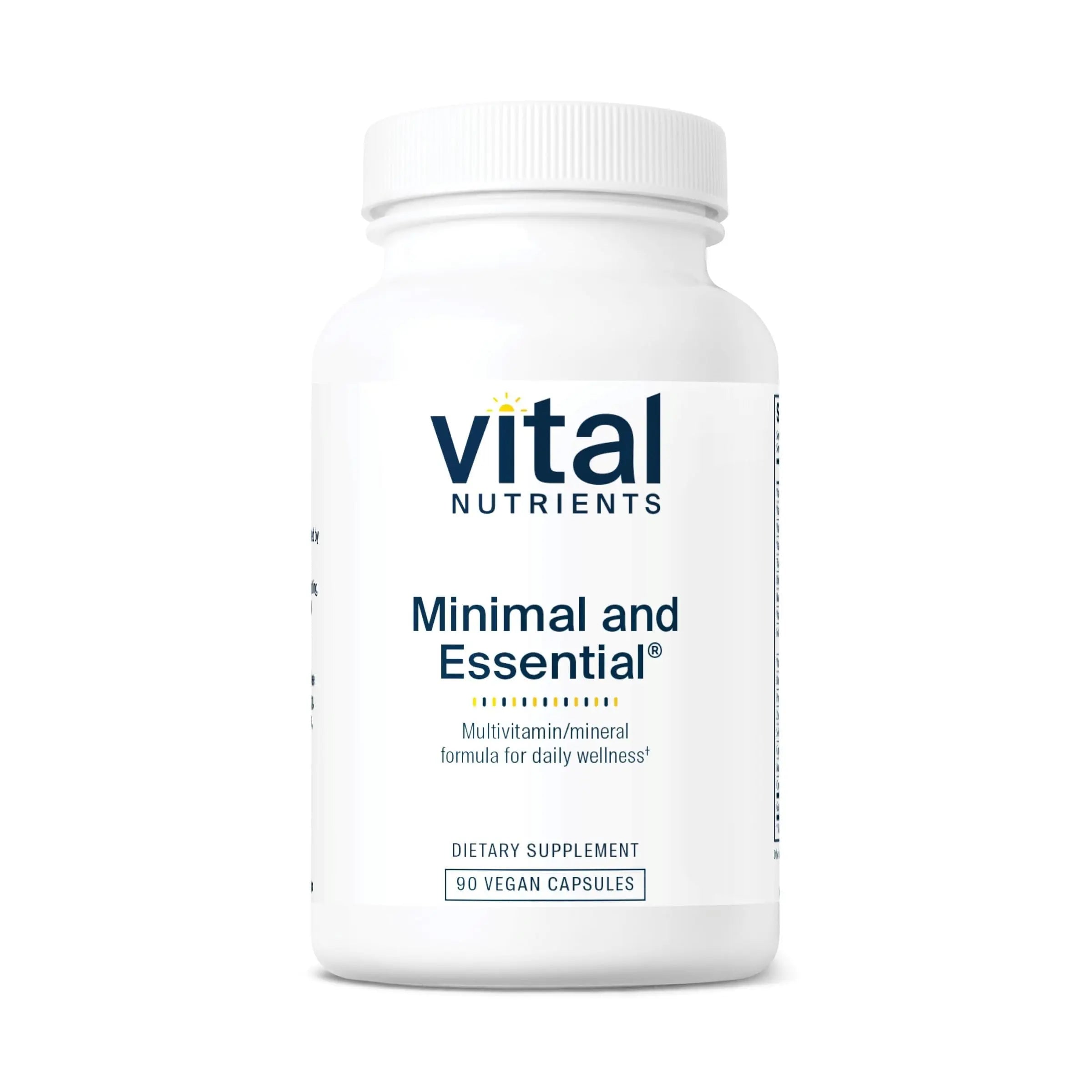 Vital Nutrients Minimal and Essential Multivitamin | Vegetarian One per Day Multi Vitamin, Mineral, & Antioxidant Supplement* | Vital NutrientsAu supplements