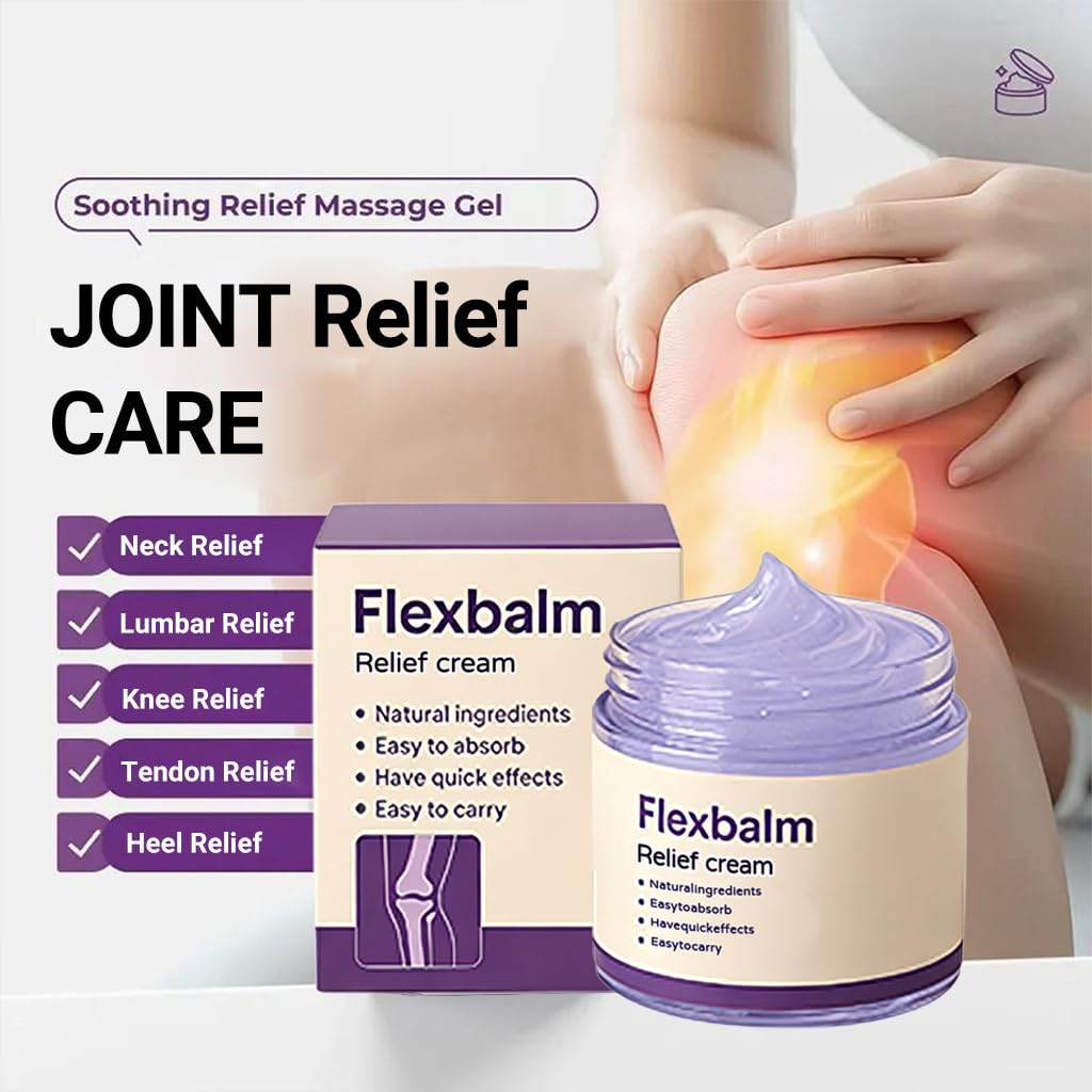 Flexbalm Rapid Joint Relief Gel, 2026 New Advanced Relief Soothing Massage Gel, Flexbalm Rapid Joint Relief Cream for Back, Neck, Hands, Knee (2PCS) DESIYUEAu supplements