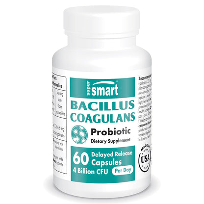 Supersmart - Bacillus Coagulans Probiotic 4 Billion CFU per Day (High Absorption) SupersmartUS supplements
