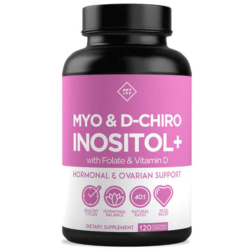 Premium Inositol Supplement - Myo-Inositol and D-Chiro Inositol Plus Folate and Vitamin OptifyUS supplements