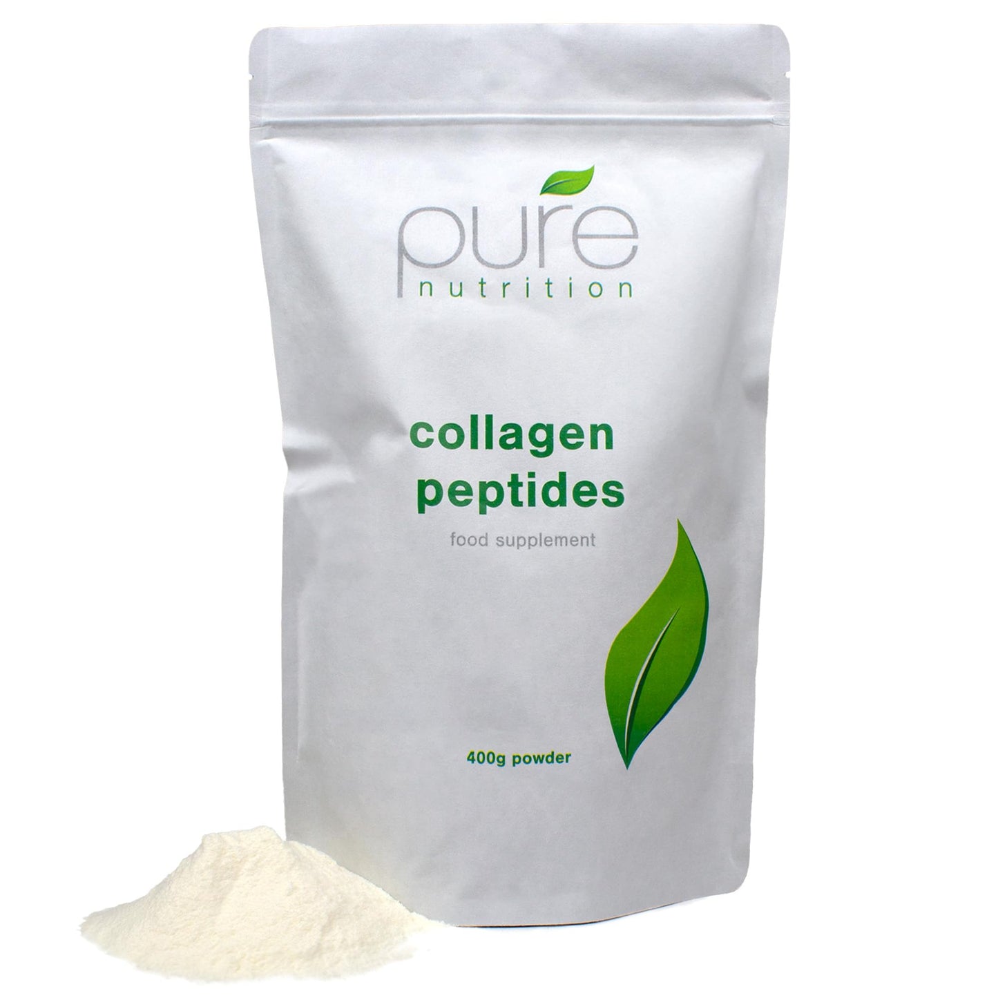 Pure Collagen Powder, Bovine Collagen Peptides Powder by Pure 400g PureUS supplements