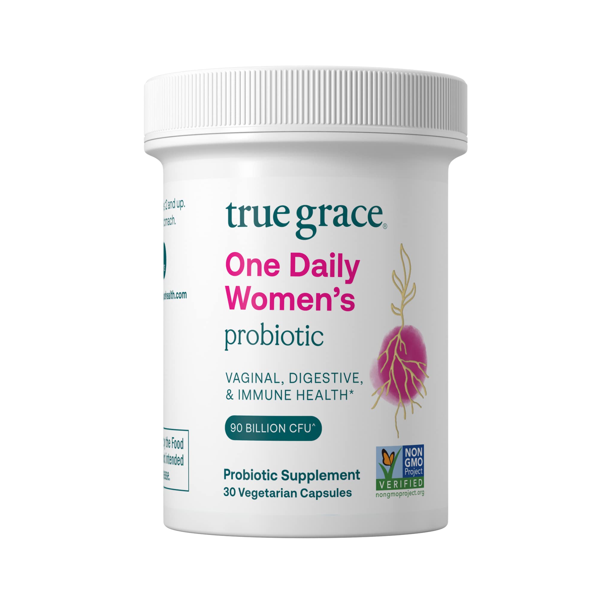 True Grace One Daily Women’s Probiotic - 30 Vegetarian Capsules - Digestive, Vaginal True GraceAu supplements
