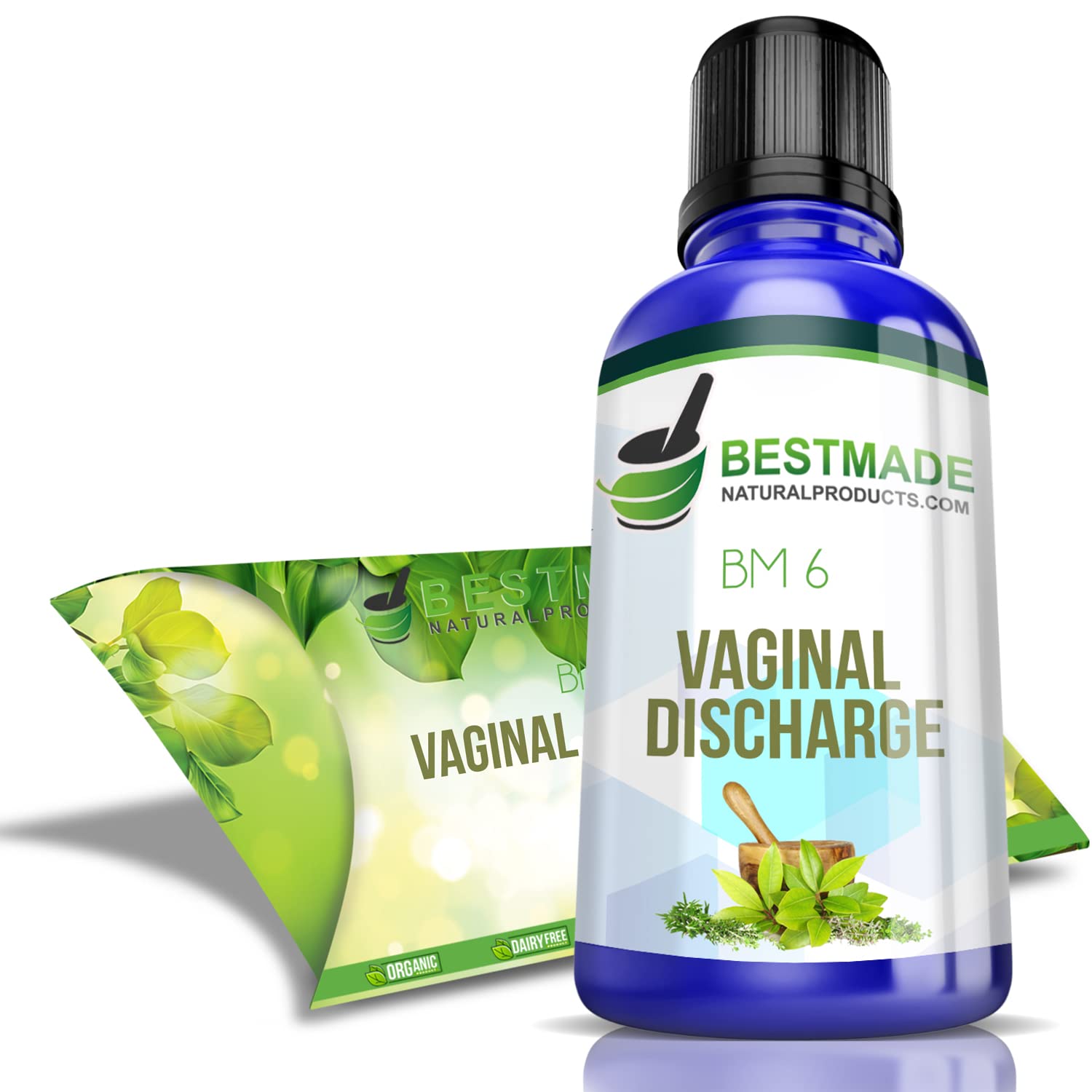 Vaginal Discharge BM6 - Natural Remedy for Leucorrhea, Unusual Vaginal Discharge & Odor, Helps Relieve Bestmade Naturalproducts.comAu supplements