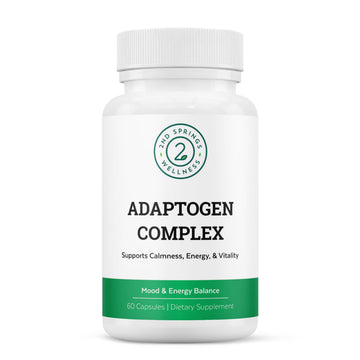 2nd Springs Adaptogen Complex Calmness, Energy and Vitality Booster - Ashwagandha, Schisandra, Astragalus, Ginseng, Rhodiola, and More - Adrenal Support Supplements - 60 Ct 2nd SpringsAu supplements