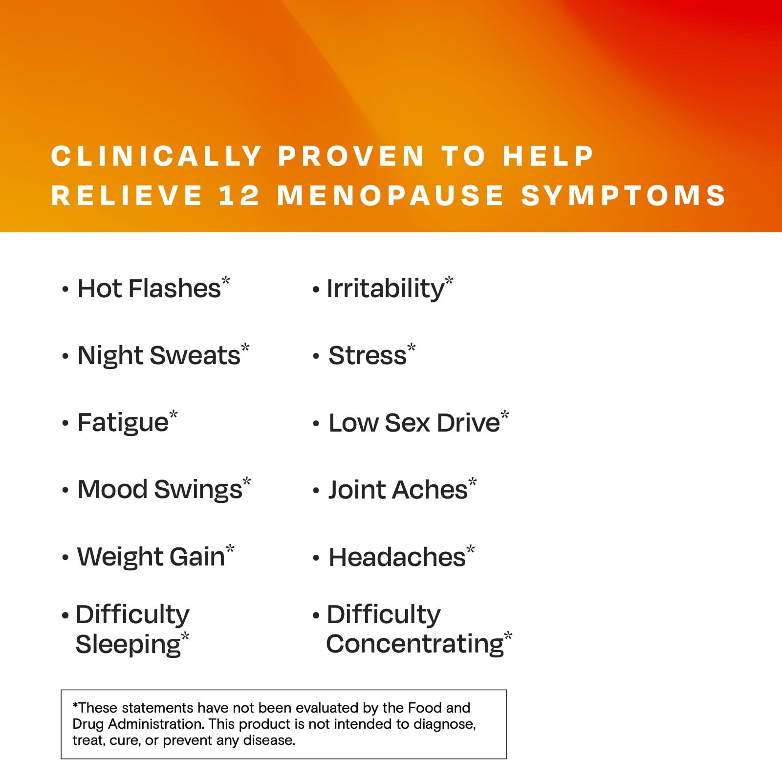 Amberen Menopause Supplement for Women, 60 Capsules, Clinically Proven, Helps Support Hormone Balance, Helps Relieve 12 Menopause Symptoms: Hot Flashes, Night Sweats, Mood Swings and More AmberenAu supplements