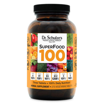 Dr. Schulze's | SuperFood 100 | Vitamin & Mineral Herbal Concentrate | Dietary Supplement Dr. Schulze'sUS supplements