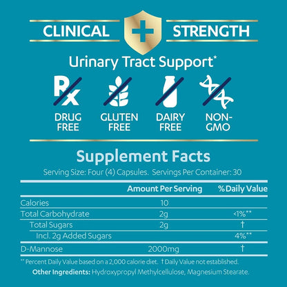 AZO Dual Protection, Urinary + Vaginal Support, Prebiotic Plus Clinically Proven Women’s AZOUS supplements
