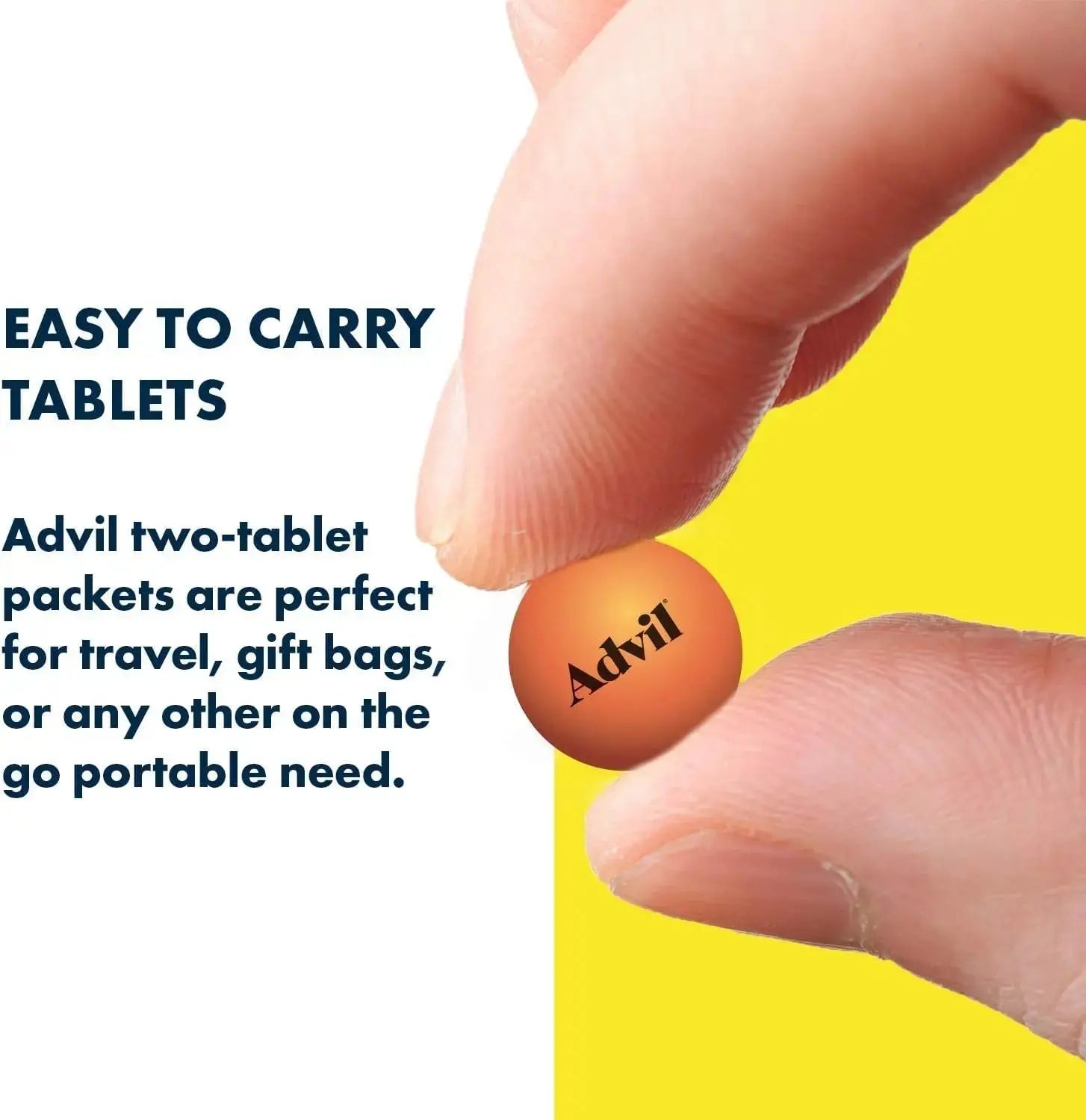 Advil Ibuprofen Tablets, 200 mg Pain Reliever/Fever Reducer (NSAID), 100 Tablets (50 Packets of 2 Tablets Each) AdvilAu supplements