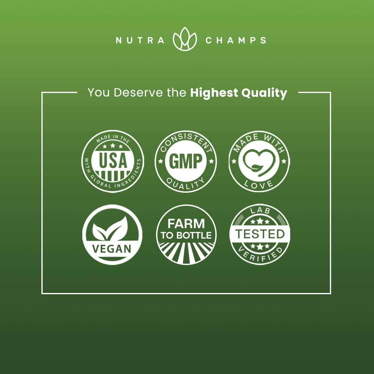 NutraChamps Super Greens Powder Premium Superfood | 20+ Organic NutraChampsUS supplements