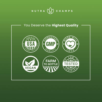 NutraChamps Super Greens Powder Premium Superfood | 20+ Organic NutraChampsUS supplements