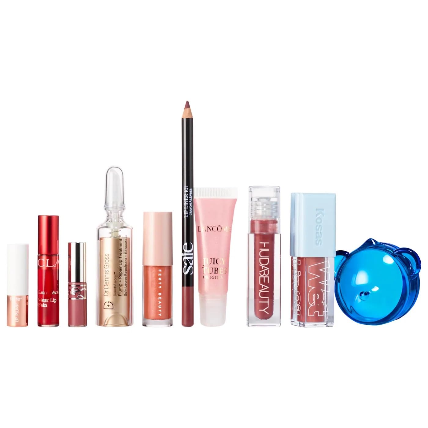 Sephora Holiday Lip Value Set: 10-Piece Lip Gloss, Liner, Oil & Treatment Collection with Kosas, Saie, Fenty Beauty & More SEPHORAAu supplements