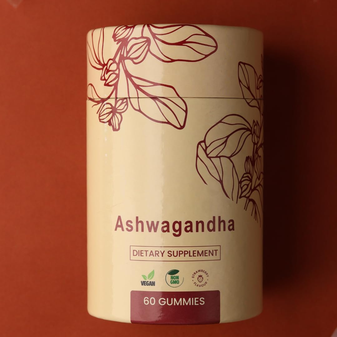 ITADAKIMASU Ashwagandha & Vitamin D Gummies for Stress, Mood & Sleep – Low Sugar, Organic Root Extract and Non-GMO – 60 Count ITADAKIMASUAu supplements