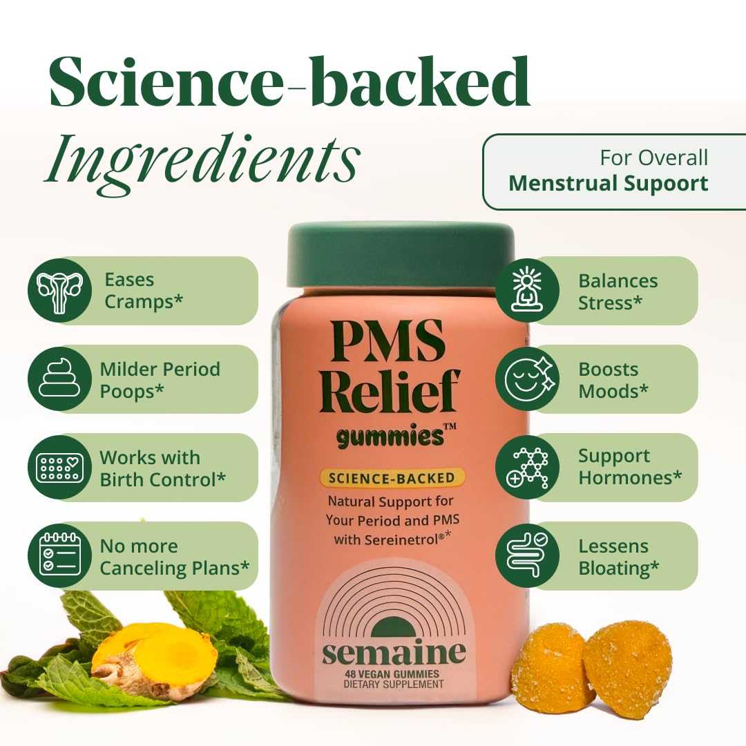 Semaine PMS Gummy Supplement SemaineAu supplements