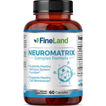 FineLand NEUROMATRIX Complex Formula, Advanced Cognitive and Nerve Support Supplement, High Potency Vitamin B12, Alpha Lipoic Acid and Acetyl-L-Carnitine, 60 Capsules FineLandAu supplements
