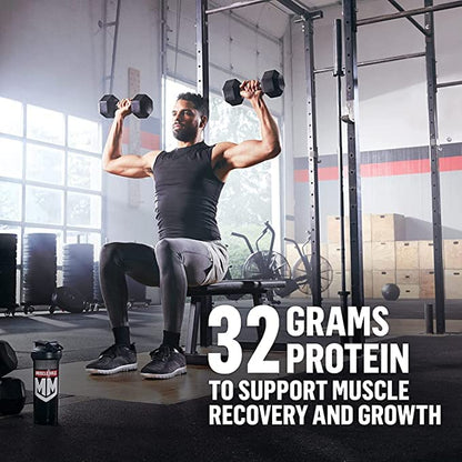 Muscle Milk Genuine Protein Powder, Chocolate, 4.94 Pound, 32 Servings, 32g Protein Muscle MilkUS supplements