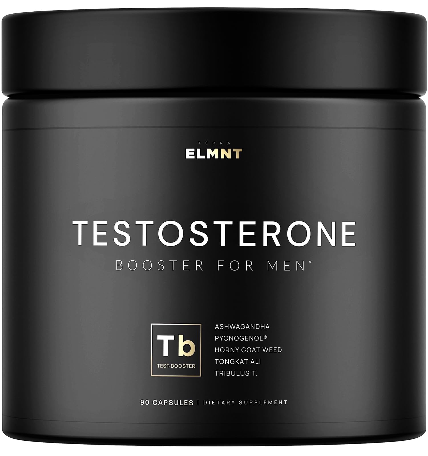 21,800mg Testosterone Booster for Men 8X Strength w. Ashwagandha, Tongkat Ali TERRA ELMNTUS supplements