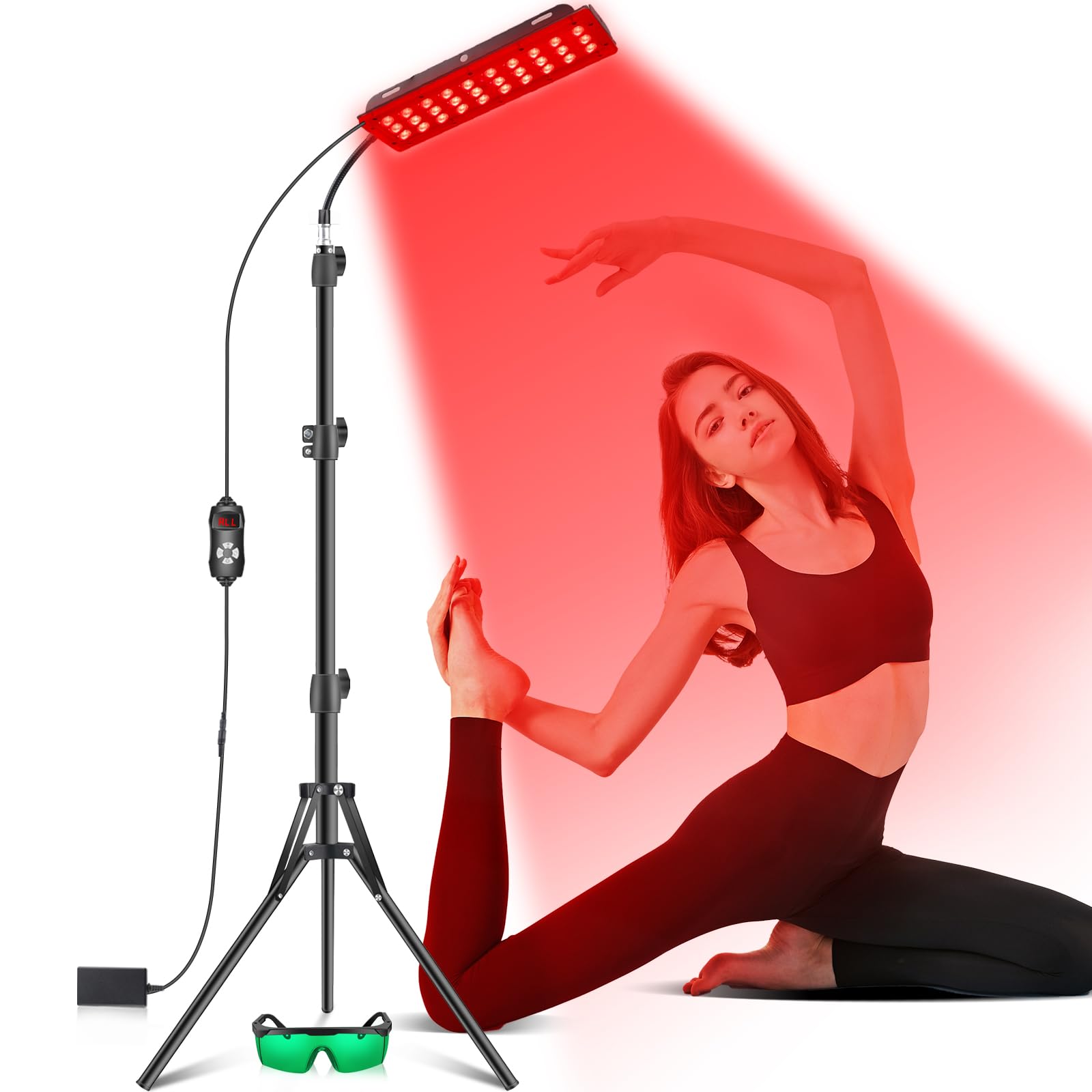 RUISQM Red Light Therapy Lamp, Infrared Light Therapy with Stand - 660nm Redlight & 850nm RUISQMAu supplements