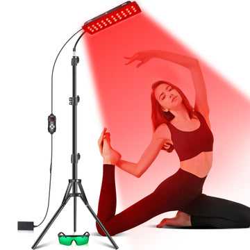 RUISQM Red Light Therapy Lamp, Infrared Light Therapy with Stand - 660nm Redlight & 850nm RUISQMAu supplements