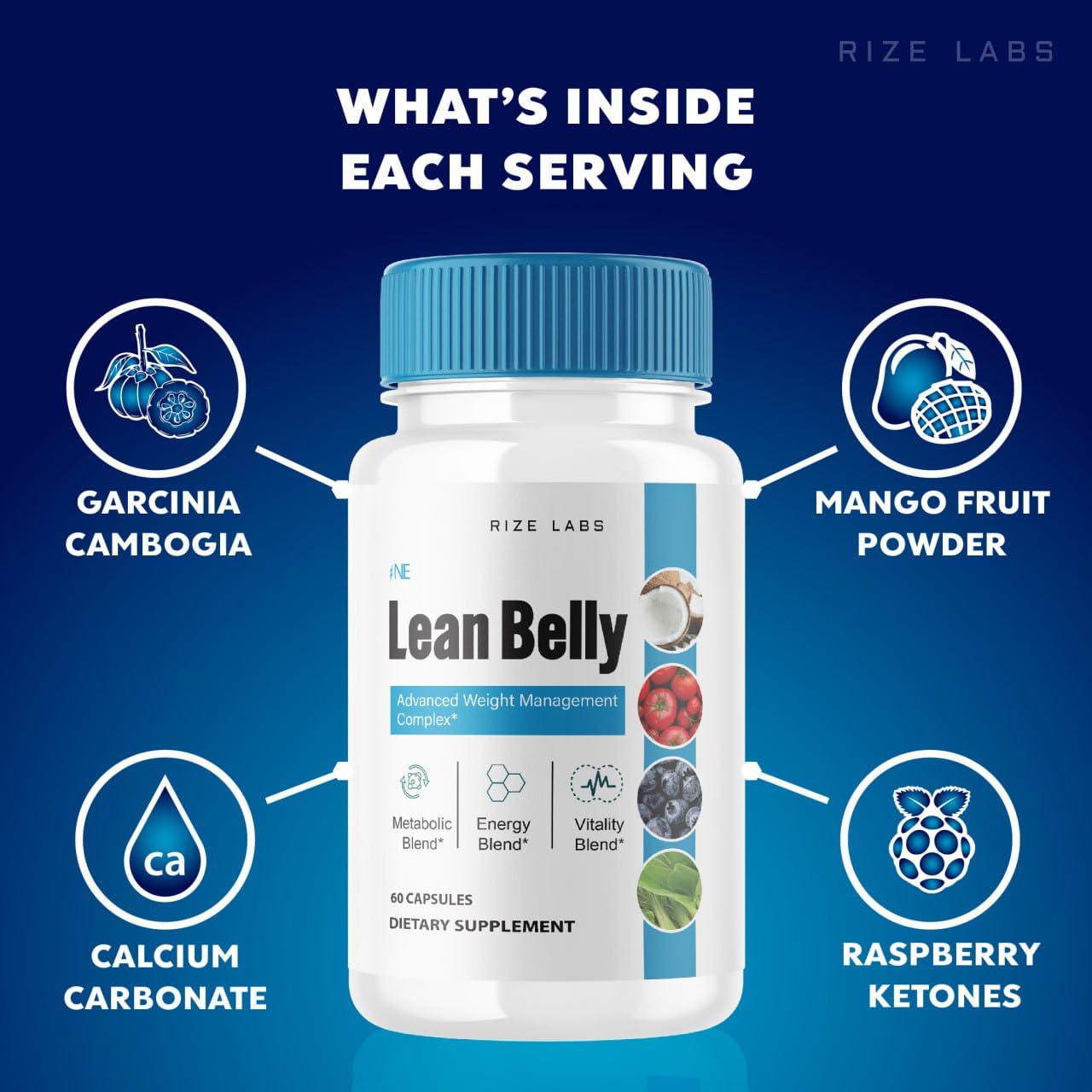 (2 Pack) Ikaria Lean Belly Juice Capsules for Weight Loss - IkariaLeanBelly Advanced rize labsUS supplements