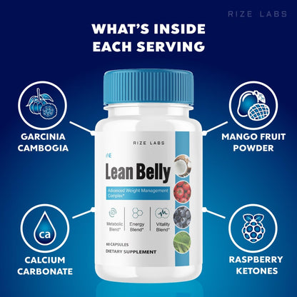 (2 Pack) Ikaria Lean Belly Juice Capsules for Weight Loss - IkariaLeanBelly Advanced rize labsUS supplements