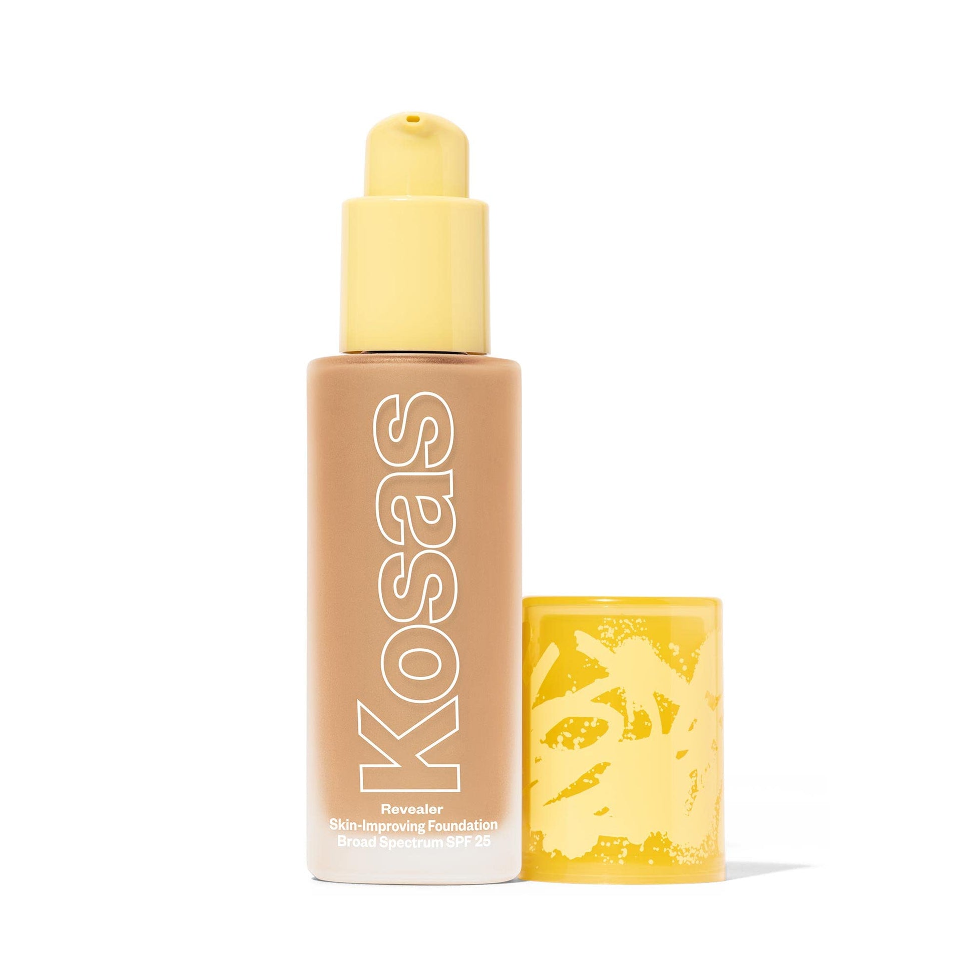 Kosas Revealer Liquid Foundation SPF 25 – Medium Buildable Coverage, Hydrating Natural Glow Finish, Light Medium Neutral 200 KosasAu supplements