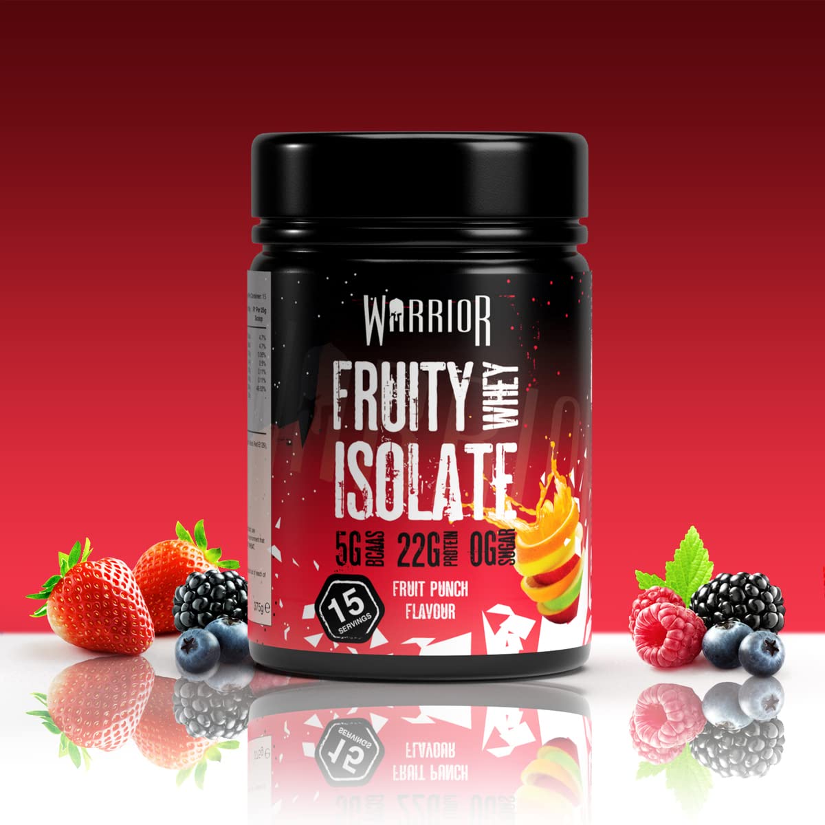 Warrior, Fruity Clear Whey Isolate – Rapid Digesting Protein Powder – Refreshingly Fruit Flavoured Shakes WarriorAu supplements