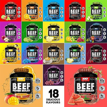 NXT Nutrition Beef Protein Isolate Powder - Protein Powder High in Natural Amino Acids NXT NutritionUS supplements