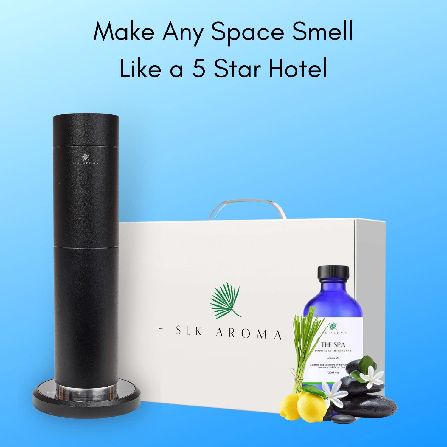 SLK Aroma, The SPA, Ultra Luxury Spa Scented Aroma Oil for Home Fragrance Diffusers - Waterless SLK AromaAu supplements