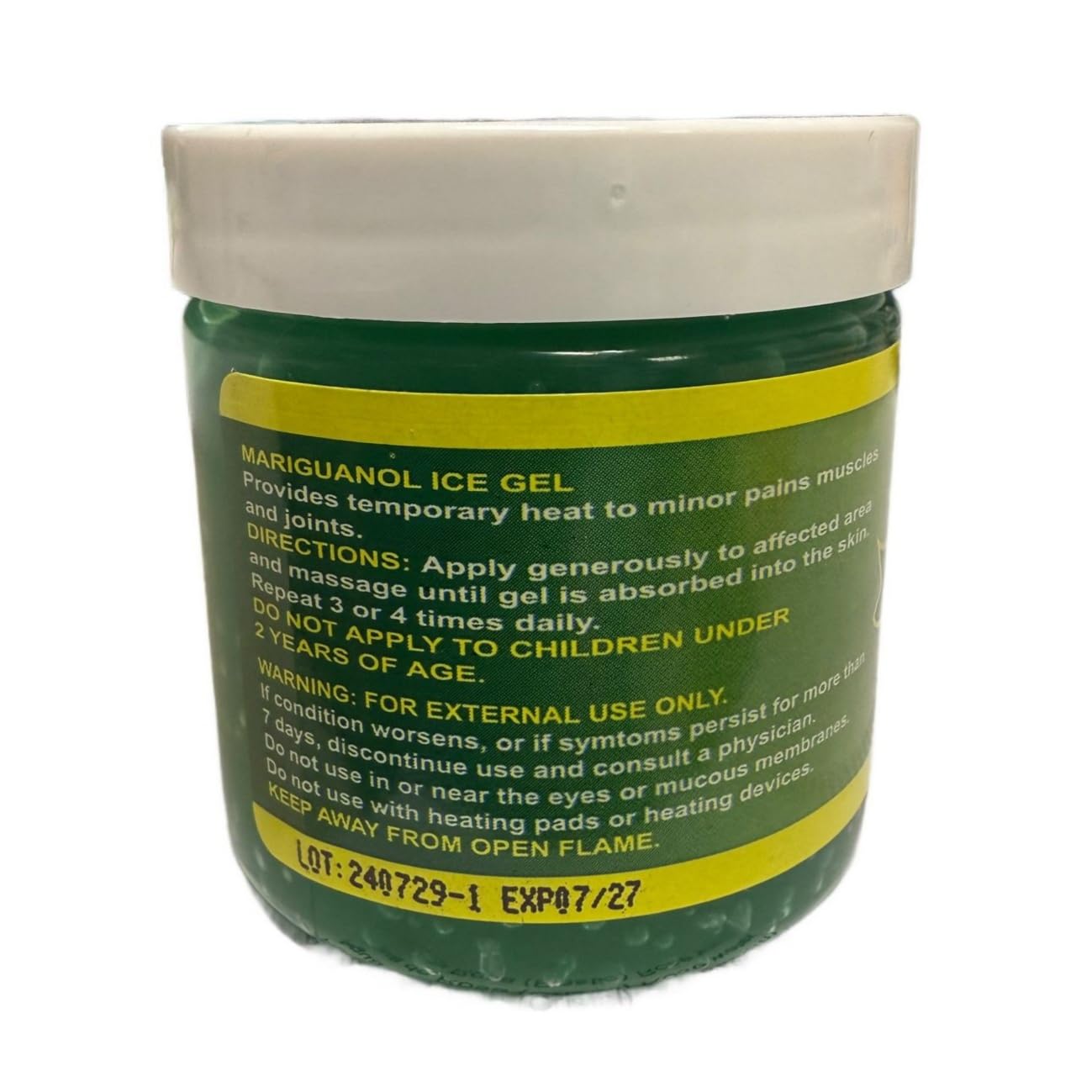 Mariguanol 9 Oz. Extra Strong Muscle Rub Gel with Hemp Oil, Menthol & Camphor – Cooling, Rapid-Absorbing Topical Gel for Active Lifestyles – Net Wt. 9 oz (255.4 g) [Pack of 2] MARIGUANOLAu supplements
