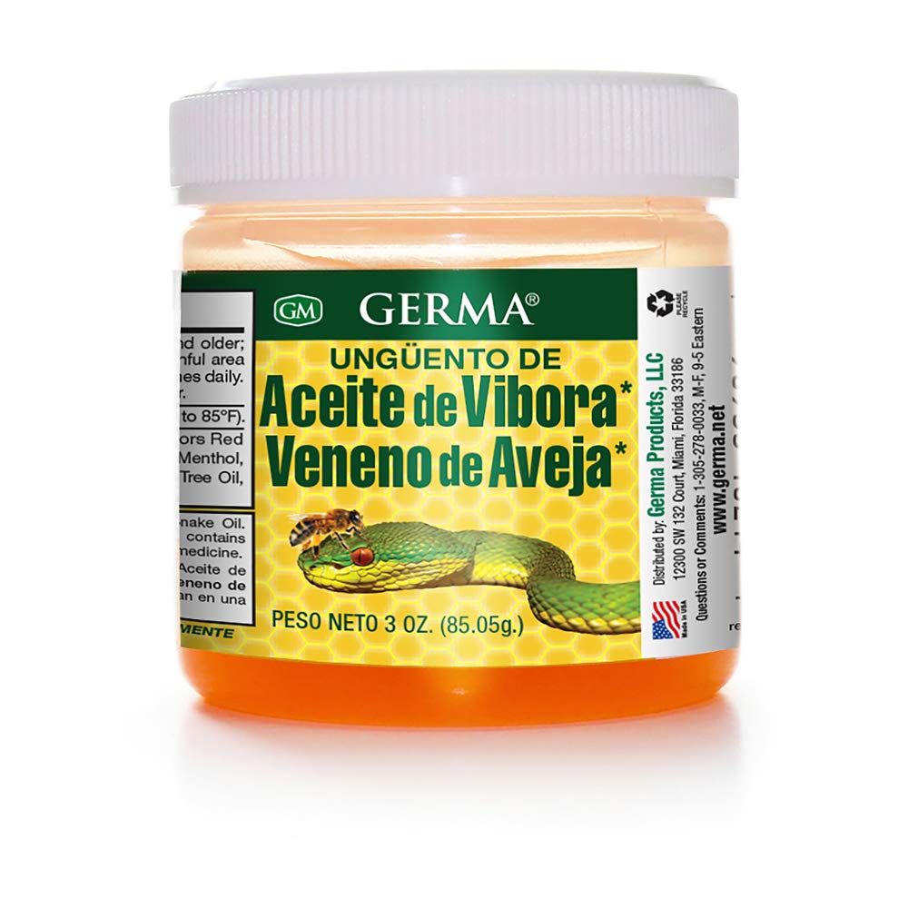 Aceite de Vibora con Veneno de Aveja 3 oz. GermaAu supplements