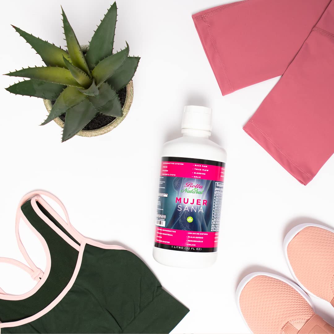 Bella All Natural Mujer Sana Healthy Woman, Hormonal imbalance, PCOS, Period Cramps Bella All NaturalUS supplements