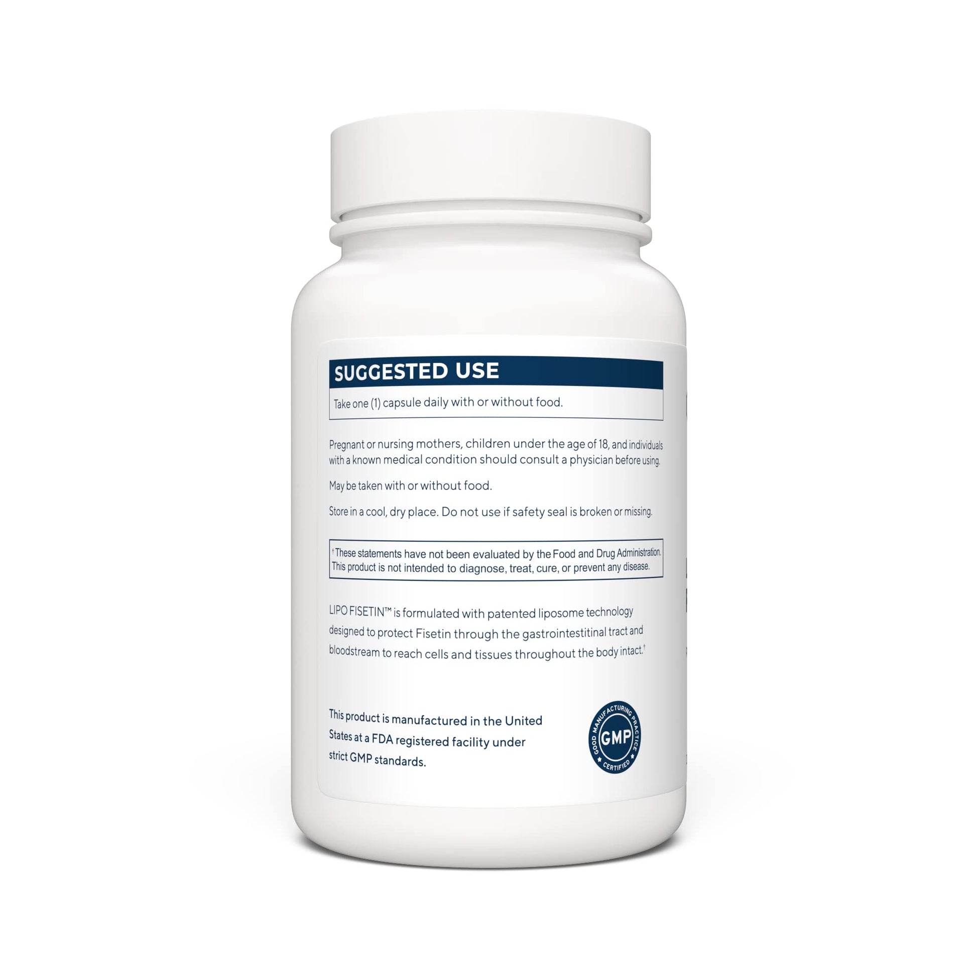 Renue By Science Fisetin | 90 Liposomal Fisetin Supplements - 150mg Fisetin per Serving | Senolytic Supplements | Bioavailable Formula for Increased Absorption | Non-GMO & Made in The USA Renue By ScienceUS supplements