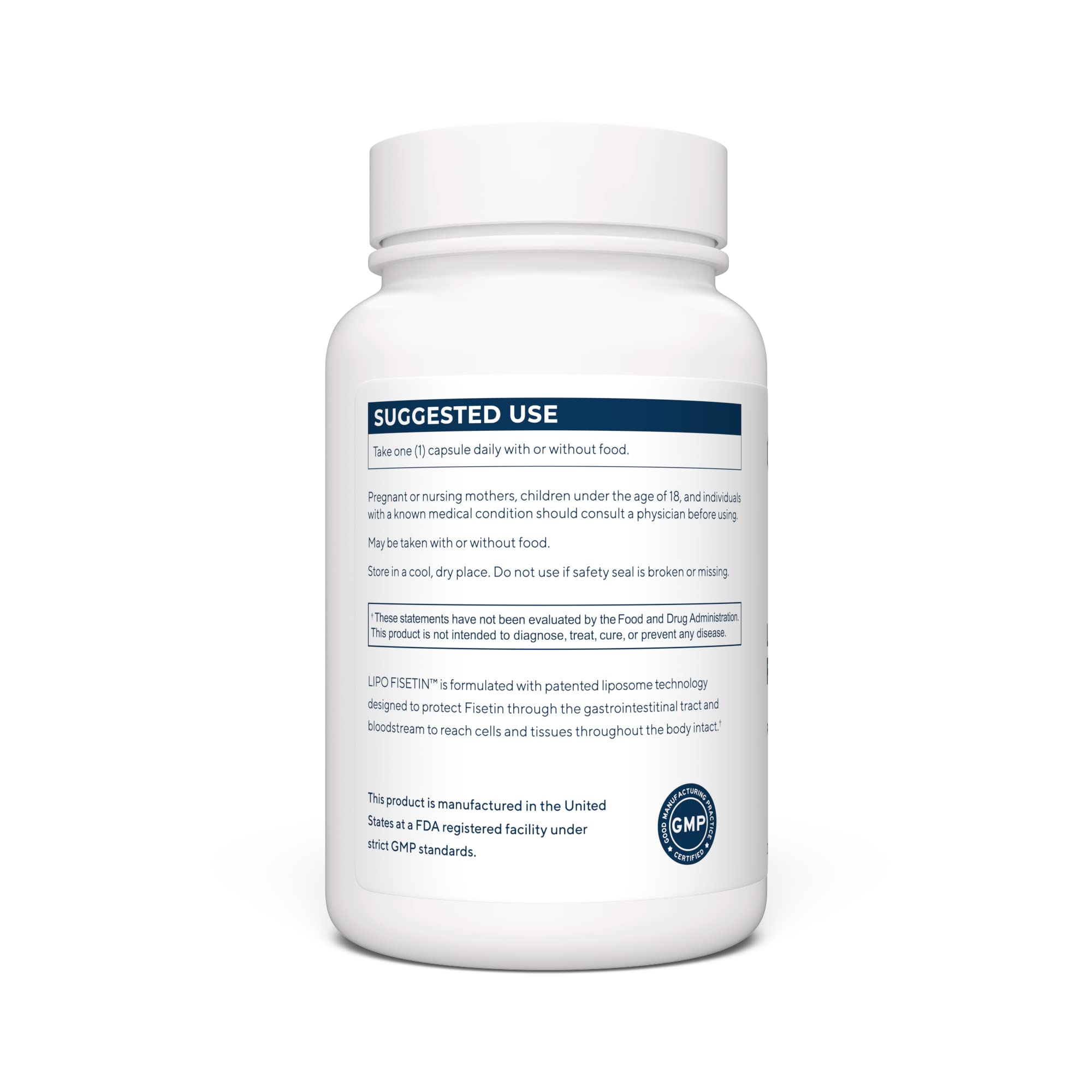 Renue By Science Fisetin | 90 Liposomal Fisetin Supplements - 150mg Fisetin per Serving | Senolytic Supplements | Bioavailable Formula for Increased Absorption | Non-GMO & Made in The USA Renue By ScienceUS supplements
