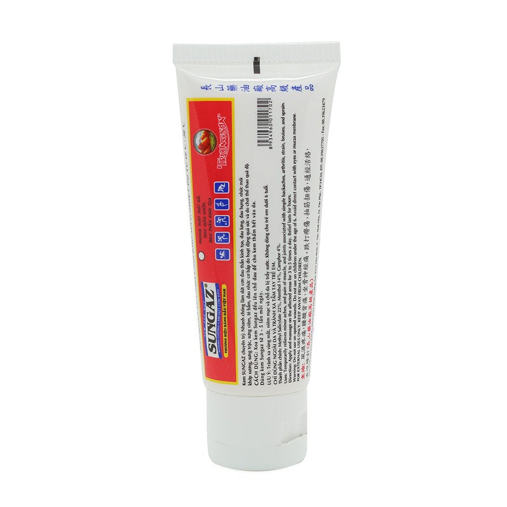 30g Vietnam Sungaz Rapid Pain Relief Yamano Relieve Pain Balm Analgesic Cream Rheumatoid Arthritis Bone Spurs Frozen Shoulde madamtickAu supplements