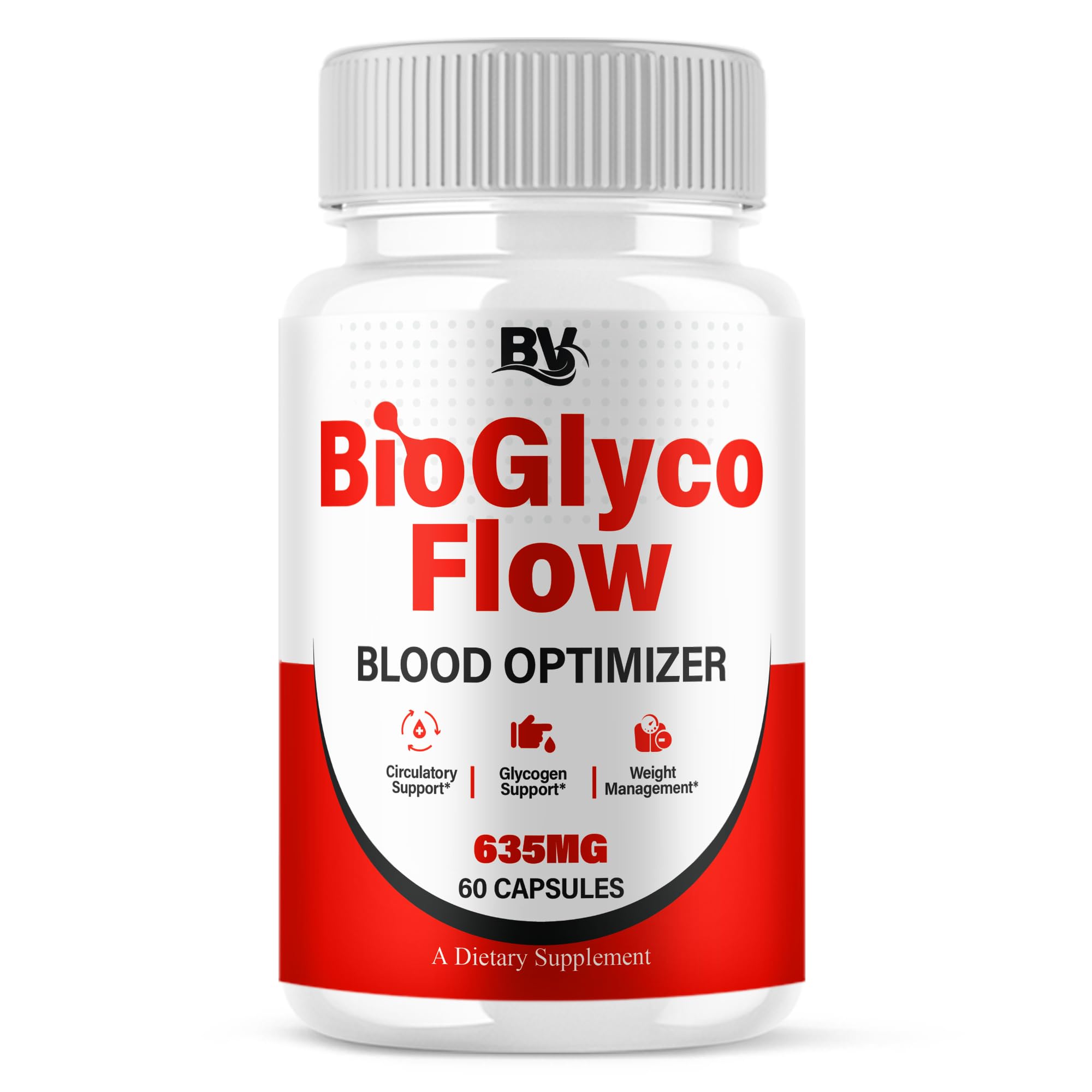 BioGlyco Flow Advanced Daily Multivitamin Health Support and All Natural Wellness Supplement Formula, BioGlyco Flow Premium Health and Wellness Support Formula Supplement (1 Pack - 60 Capsules) BLUE VIBEAu supplements