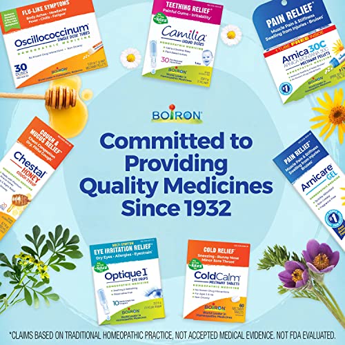 Boiron Rhus Tox 30C Homeopathic Medicine for Relief from Joint Pain, Muscle Aches, Swollen or Stiff Joints, and Weather Related Aches - 3 Count (240 Pellets) BoironAu supplements