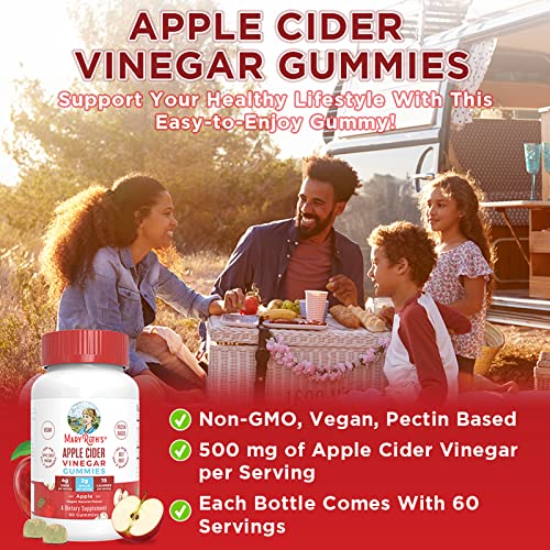 Mary Ruth's Apple Cider Vinegar Gummies, 60 CT MaryRuth OrganicsAu supplements