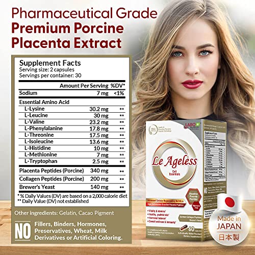 LABO Nutrition Le Ageless – Placenta Cell Rejuvenating Therapy from Japan – Enhanced with Collagen LABO NutritionAu supplements