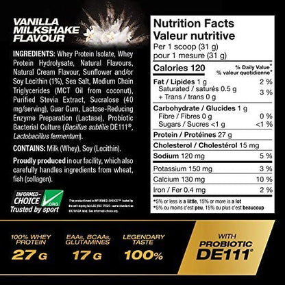 PVL ISO Gold – Grass Fed - Premium Isolate 100% Whey Protein Shake - Orange Krush'd - 908 g PVLUS supplements