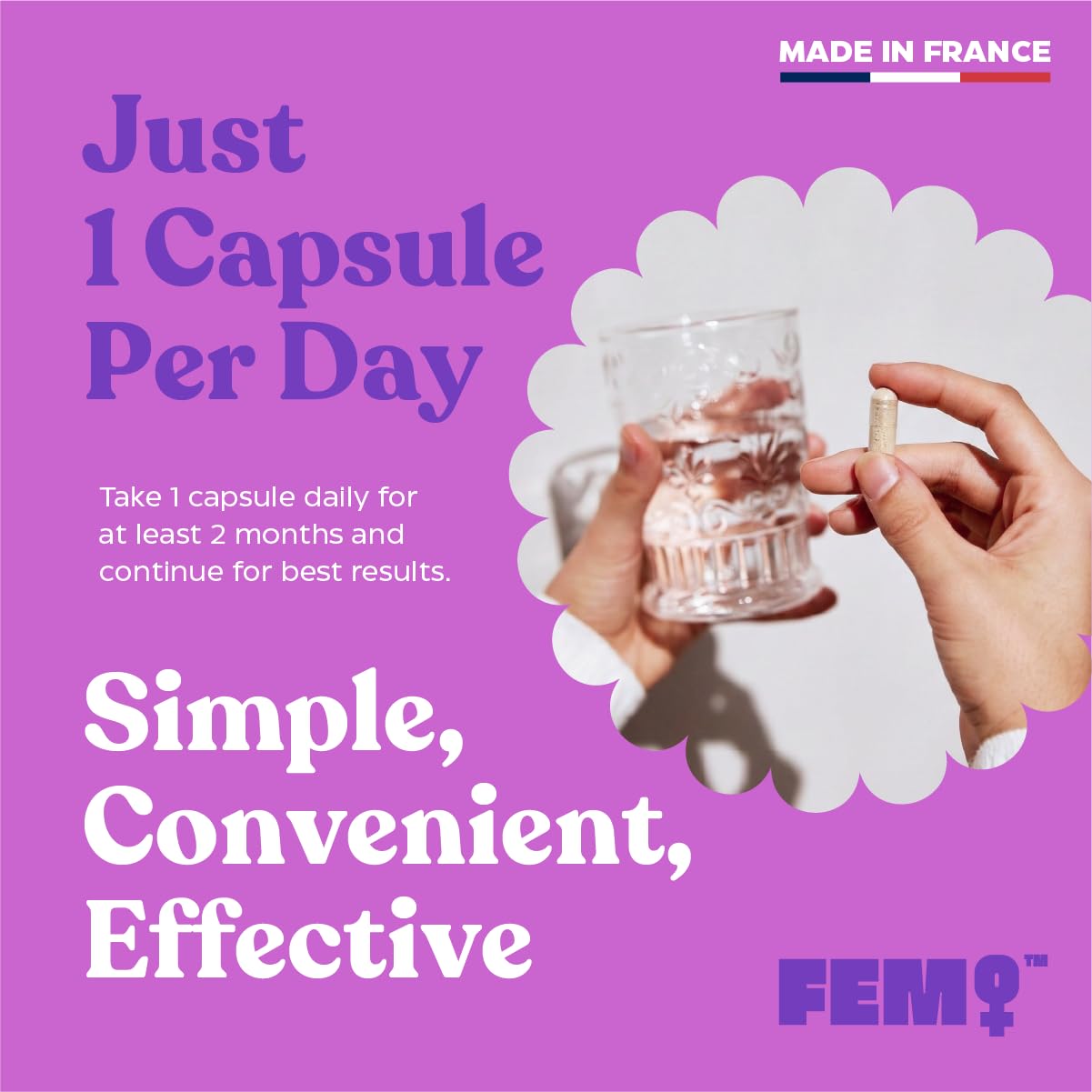 Upsa FEM Perimeno Perimenopause Supplements for Women - Non-Hormonal Pre-Menopause Support for Hot Flashes, Night Sweats, Mood, Sleep & Low Energy - 30 Capsules UpsaAu supplements